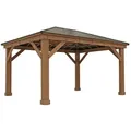 Produktbild: Holzpavillon Devon 12x16, Natur, 371 X 490 X 315 Cm (l X B X H) - Westmann