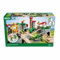 Produktbild: BRIO Gebirgs-Frachten Set Deluxe 49-tlg. Holzeisenbahn Holz Eisenbahn Zubehör