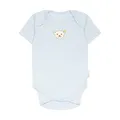 Produktbild: Steiff Unisex Baby Body amerikanischer Kragen Kurzarm Unterwäsche, Celestial Blue, 62