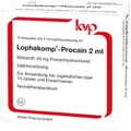 Produktbild: Lophakomp Procain 2 ml Injektionslösung 10X2 ml