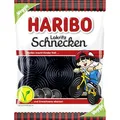 Produktbild: Haribo Lakritz Lakritzschnecken, süß und würzig, ohne künstliche Farbstoffe, 175 g