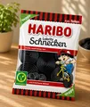 Produktbild: Haribo Lakritz Schnecken 175g – Klassische Lakritzrollen vegetarisch
