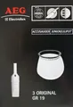 Produktbild: 3 AEG Electrolux Staubsaugerbeutel Gr.19 Junior GR19