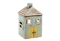 Produktbild: Teelichthalter Village Pottery Blue House Teelichthalter, ca. 12 x 7,5 cm, Keramik