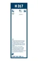 Produktbild: BOSCH Wischerblatt Für HYUNDAI 3 397 015 106 Länge 300 mm