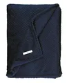 Produktbild: Esprit Premium Kuscheldecke 150x200cm - Oeko-TEX Wohndecke Flauschig - Große Tagesdecke Microfaser - Weiche Sofadecke Fleecedecke - Decke XXL Navy