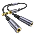 Produktbild: MOSWAG Audio Y Splitter 3,5mm Stecker 2 Buchse Kopfhörer Adapter Smartphone PC