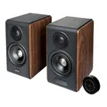 Produktbild: Edifier S880DBMKII aktive HiFi-Lautsprecher | Hi-Res Audio-Wireless LDAC | 88W | DSP | Elegantes Holzgehäuse | RCA, optisch, koax, USB-C & Sub-Out | Fernbedienung & ConneX-App (S880DBMKII Walnuss)