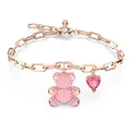 Produktbild: Swarovski Teddy Armband, Bär, Rosa, Roségold-Legierungsschicht