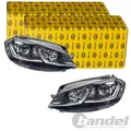 Produktbild: 2x HELLA LED SCHEINWERFER SATZ passend für VW GOLF LINKS+RECHTS