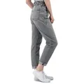 Produktbild: SUBLEVEL Paperbag-Hose Damen Jeans Mid Waist elastisch Moderne Hose XS - 34