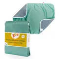 Produktbild: XKKO - wasserdichte & waschbare Wickelunterlage (70x50cm) Farbe Jadegrün