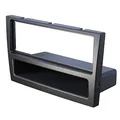 Produktbild: Audioproject A142 - Autoradio Radioblende kompatibel mit OPEL Corsa C Combo Omega B Vectra C Meriva Suzuki Ignis Wagon R Einbau-Rahmen schwarz