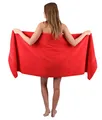 Produktbild: Betz Saunatuch XXL Badetuch Liegetuch Strandlaken Saunahandtuch Premium Frottee 100% Baumwolle Größe 70 x 200 cm Farbe rot