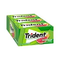 Produktbild: Trident Watermelon Twist Kaugummi zuckerfrei, 12 Päckchen (168 Stück)