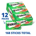 Produktbild: 12x Trident Wassermelone Twist Geschmack Zucker Frei Gummi Mit Xylit USA Bonbons