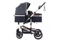 Produktbild: Daliya® Kombi-Kinderwagen NEOMOVE 2in1 Kinderwagen, Buggy und Babywanne in einem, Babywanne und Sportsitz, Alu-Rahmen, Großer Einkaufskorb