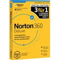 Produktbild: Norton 360 DELUXE 25GB GE 1 USER 3 DEVICE 12MO 3FOR1 PROMO (1 User, 12 Monate) (21406104)