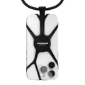 Produktbild: VONMÄHLEN Infinity - Universelle Handykette - Kompatibel mit jedem Handy und Smartphone - flexibel und sicher, verstellbare Länge bis zu 150 cm - Handyband zum Umhängen, Umhängeband aus Nylon - Black