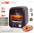 Produktbild: Clatronic EBG 3760 Beefer indoor, 850° Elektro Beef-Grill Elektrogrill 1600W NEU