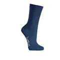 Produktbild: TippTexx 24 Socken 6 Paar Bambus Kinder Socken, handgekettelt für Mädchen/Jungen blau 23-26