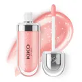 Produktbild: KIKO Milano 3D Hydra Lipgloss 04 Pearly Peach Rose 6,5ml Hochglanz Pflege OVP