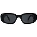 Produktbild: Prada Rectangle Womens Schwarz Dunkelgrau PR17WS