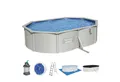 Produktbild: Bestway Pool Hydrium™ Stahlwandpool Komplett-Set mit Sandfilteranlage 500 x 360 x