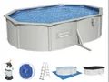 Produktbild: Bestway® Hydrium™ Stahlwandpool Komplett-Set mit Sandfilteranlage 500 x 366 x...