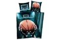 Produktbild: Herding Young Collection Jugendbettwäsche Basketball, Renforcé, 2 teilig, mit Basketballkorb