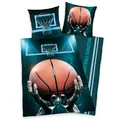 Produktbild: Herding  Bettwäsche Basketball 135 x 200 cm Baumwolle