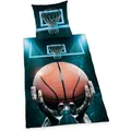 Produktbild: Herding Basketball Bettwäsche 80x80+135x200 cm Bettbezug Kissenbezug Baumwolle