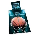 Produktbild: Herding Young Collection Bettwäsche-Set Basketball 135x200cm + OVP