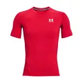 Produktbild: Under Armour sportliches Poloshirt, strukturiertes funktionales T-Shirt, 1361518, Red/White, S