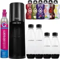 Produktbild: Wassersprudler SodaStream Terra Black + 2 Flaschen + Twin Fuse Bottles 0,5L + Bolero