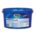 Produktbild: ZERO Fyssil Siliconharzverstärkt Siliconharz Fassadenfarbe weiß fungizid und algizid 12,5 l
