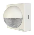 Produktbild: Theben 1010200 theLuxa R180 WH Bewegungsmelder für Wandmontage, Lichtsteuerung, 180°, max. 12 m, weiß, IP 55