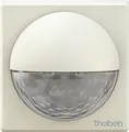 Produktbild: Theben Wand Bewegungsmelder theLuxa R180 Weiß Aufbau 180°