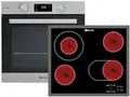 Produktbild: Bauknecht BAKO3 SR6 Set Backofen BAK3S KN8V IN + Glaskeramikkochfeld CTAR 7642 IN