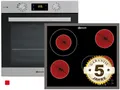 Produktbild: Bauknecht BAKO3 SR6 Set Backofen BAK3S KN8V IN + Glaskeramikkochfeld CTAR 7642 I