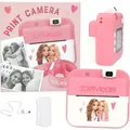 Produktbild: TOPModel Digital Print Kamera, Pink, mit Integriertem Fotodrucker, Geschenk für Mädchen