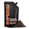 Produktbild: IMPERIO Streuhaar Refill Pack - 110g Nachfüllbeutel mit Premium Schütthaar - Nachhaltiger Nachfüllpack mit praktischem Verschluss - Einfaches Auffüllen der Hair Fibers Dose (Dunkelbraun, 110g)