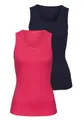 Produktbild: Vivance Tanktop aus weichem Rippen-Jersey (2er-Pack)