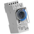 Produktbild: RELTECH Zeitschaltuhr RZSA1, 230 V, DIN-Schiene, Analog