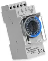 Produktbild: RELTECH Zeitschaltuhr RZSA1, 230 V, DIN-Schiene, Analog