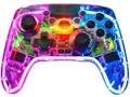 Produktbild: Speedlink RAIT NX RGB Gamepad - Controller PC wireless Bluetooth oder USB, Hall Effekt Sensoren, transparent beleuchtet, dual Vibration, Makro-Tasten, Turbo-Taste, Akku, für PC/Switch/Android/PS3