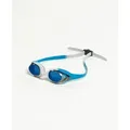 Produktbild: Gespiegelte Schwimmbrille Kinder 6-12 Jahre Spider Junior Mirror - R_blue-grey-blue - Einheitsgröße