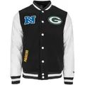Produktbild: New Era Collegejacke Varsity NFL SIDELINE Green Bay Packers schwarz XXL (62/64)