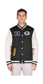 Produktbild: New Era Green Bay Packers NFL 2023 Sideline Black White Jacke - XXL