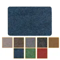 Produktbild: ANRO Fußmatte Schmutzfangmatte Türmatte rutschfest Fußabstreifer abwaschbar robust für Eingang, Haustür, Flur innen & außen Poet Küche, 60 x 40 cm (Rechteckig)